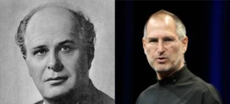 Due GENI di imprenditoria come Steve Jobs ed Adriano Olivetti nate in contesti differenti ed in epoche differenti, ma Straordinari Geni che vedevano l'oggi per il domani.