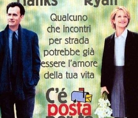 Il film c'è posta per te esprime un concetto fondamentale nella vendita di qualsiasi prodotto o servizio ossia, Costa così tanto perché vale così tanto. Infatti, i processi di vendita non assunono solo un vestito chiamato prezzo, ma estrinsecano in numerose scelte e volontà a cui una persona è sottoposta ed è anche influenzabile secondo i processi che la pubblicità, il marketing trovano naturale avvalersi dello sviluppo del desidero. Se una persona non ha subito esaudito quel desiderio, allora non risolverà mai nulla. - Algoservices